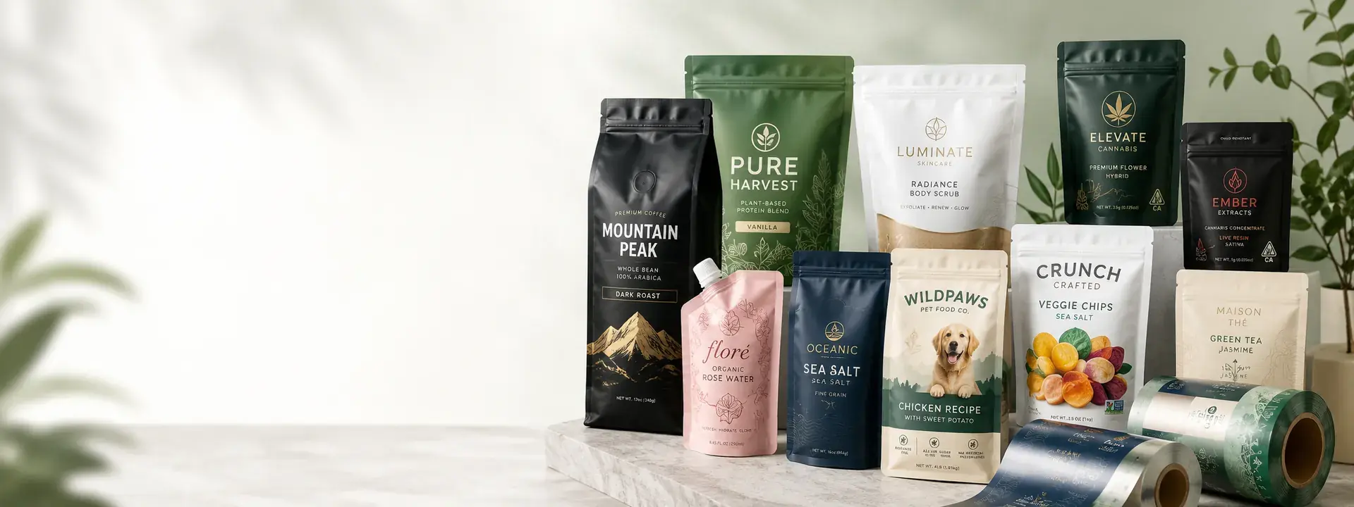 Flexible Packaging & Stand Up Pouches Manufacturer