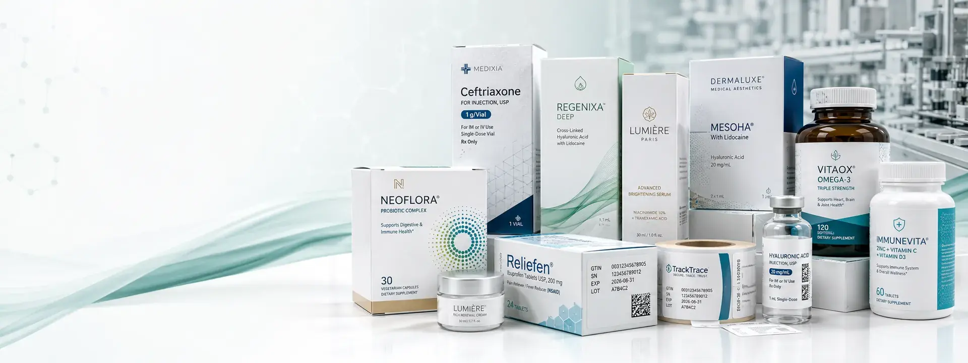 Pharma & Medical Packaging with Traceability