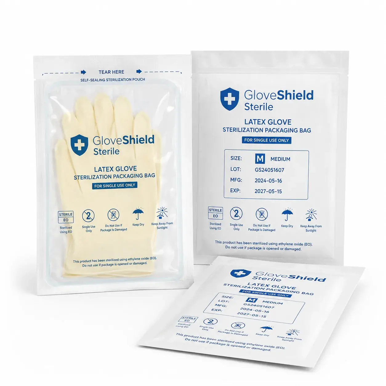 Latex Glove Sterilization Packaging Bags main image