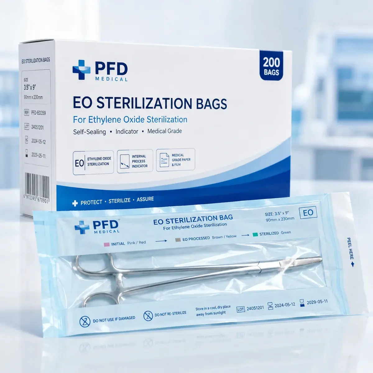 Medical Paper Plastic Sterilization Bags main image