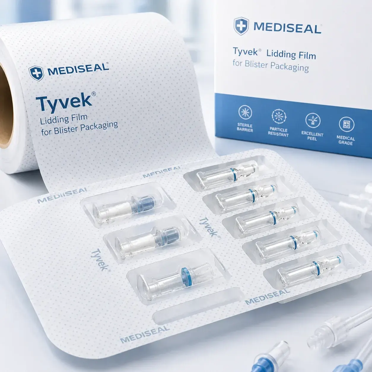 Tyvek Lidding Film for Blister Packaging