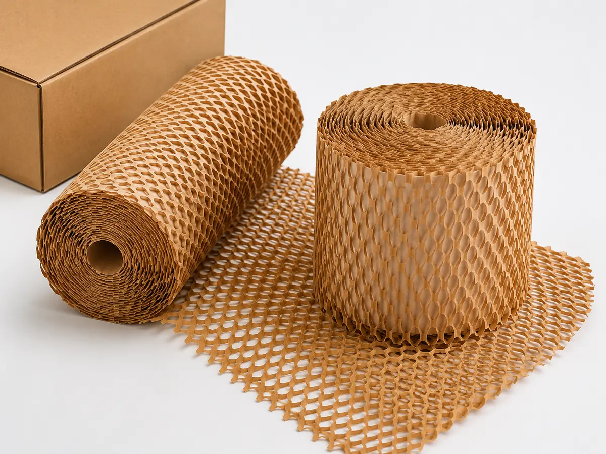 Wholesale Honeycomb Paper Wrap Rolls | Eco-Friendly Protective Packaging Materials Bulk main image